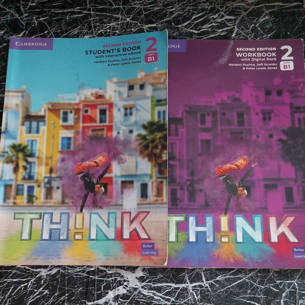 Jual THINK STUDENTS BOOK 2 DAN WORKBOOK 2 CEFR B1 | Shopee Indonesia