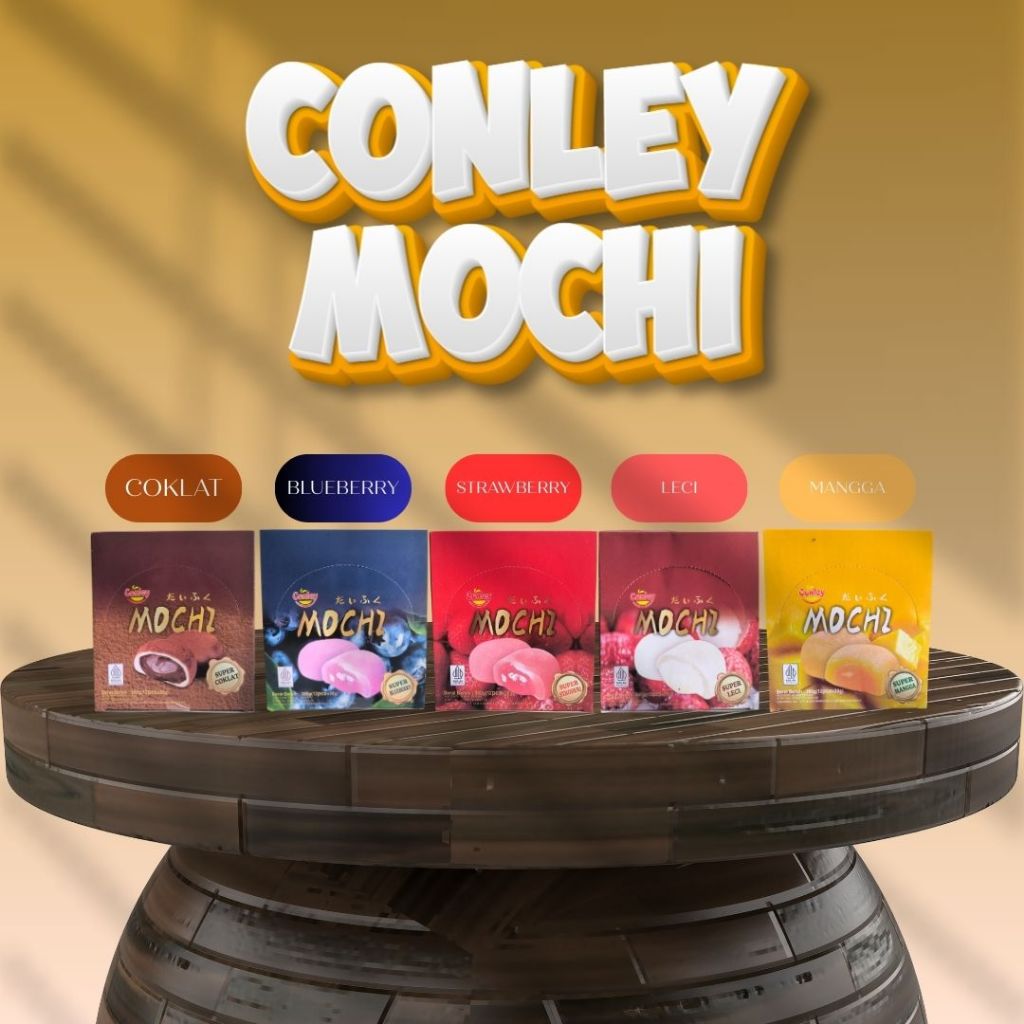 Jual MOCHI | CONLEY MOCHI 30g | BLUEBERRY | MANGGA | COKELAT ...