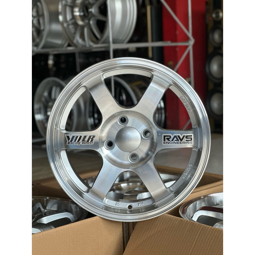 Jual Velg TE37 Full Polis R15 Rays Club Baru | Shopee Indonesia