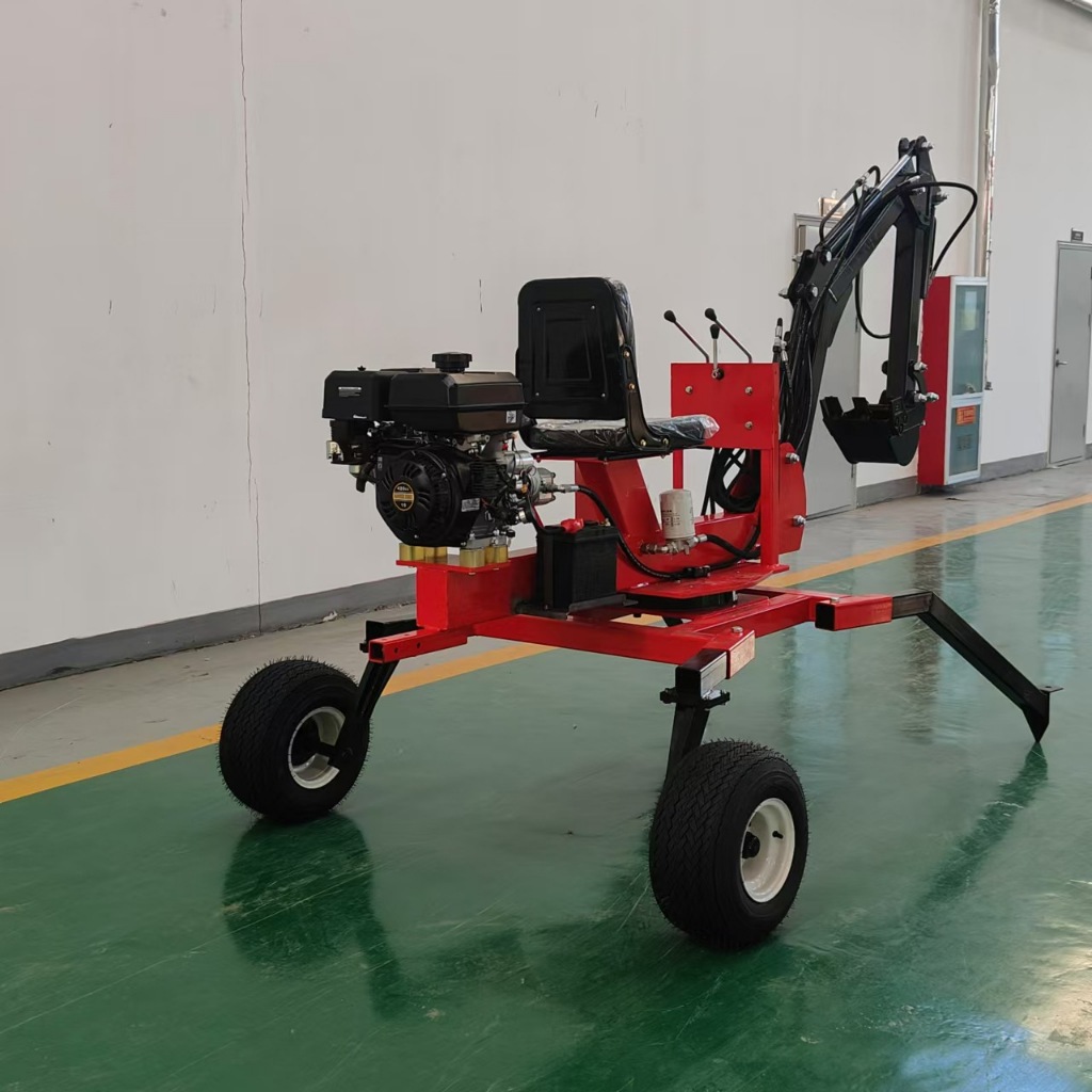 Jual Mini Spider Excavator 2 Roda Portable 360 Rotasi Mesin Diesel ...