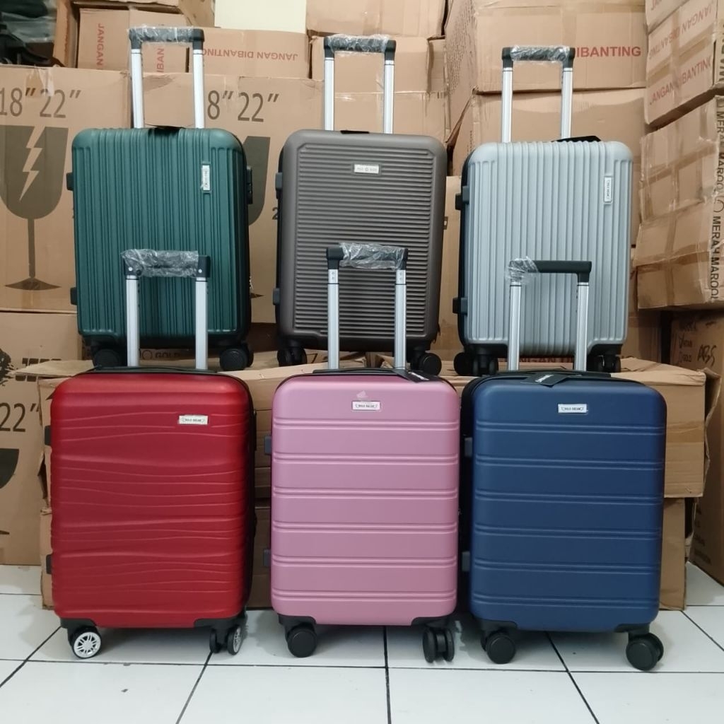 Jual Koper Fiber Bagus Merk POLO DREAM-JEEP-BLESS Ukuran 18,20,22,&24 ...
