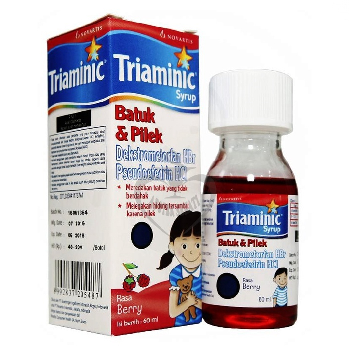 Jual TRIAMINIC BATUK PILEK 60ML | Shopee Indonesia
