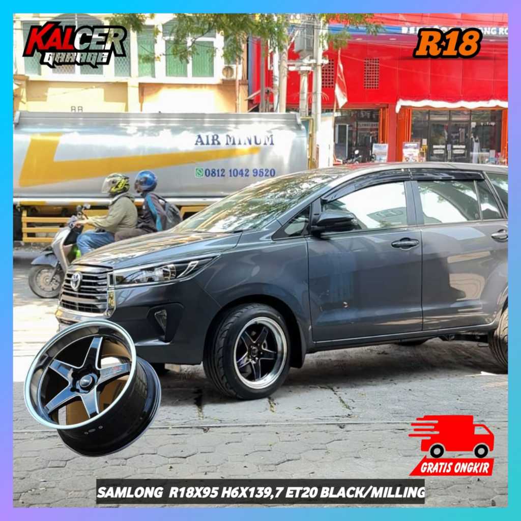 Jual VELG MOBIL INNOVA R18 HSR TOBOALI DAN SAMLONG R18 | Shopee Indonesia