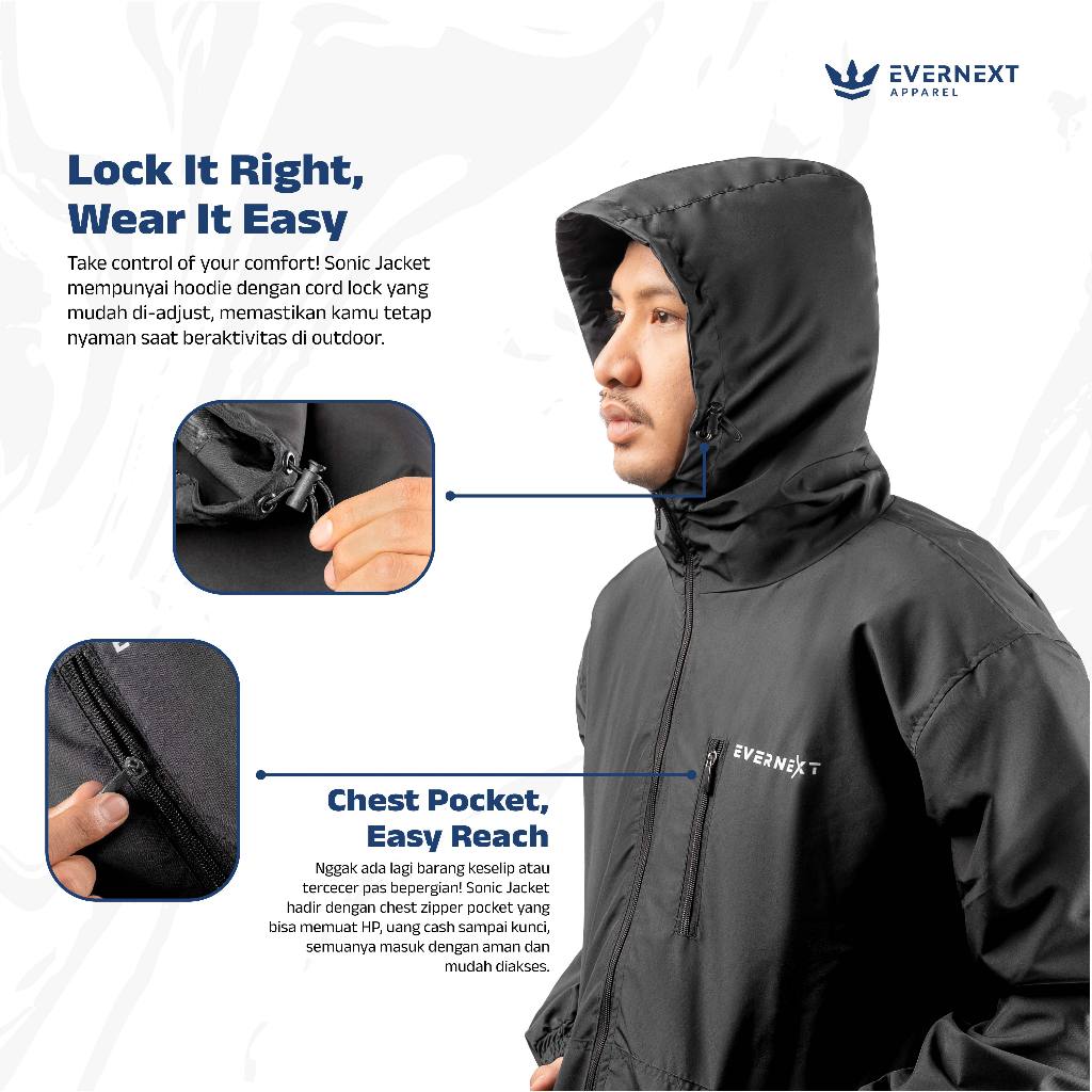 Jual Evernext Apparel - Jaket Pria Casual Waterproof Jaket Outdoor ...