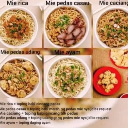 Jual MIE RICA KEJAKSAAN BANDUNG NON HALAL | Shopee Indonesia