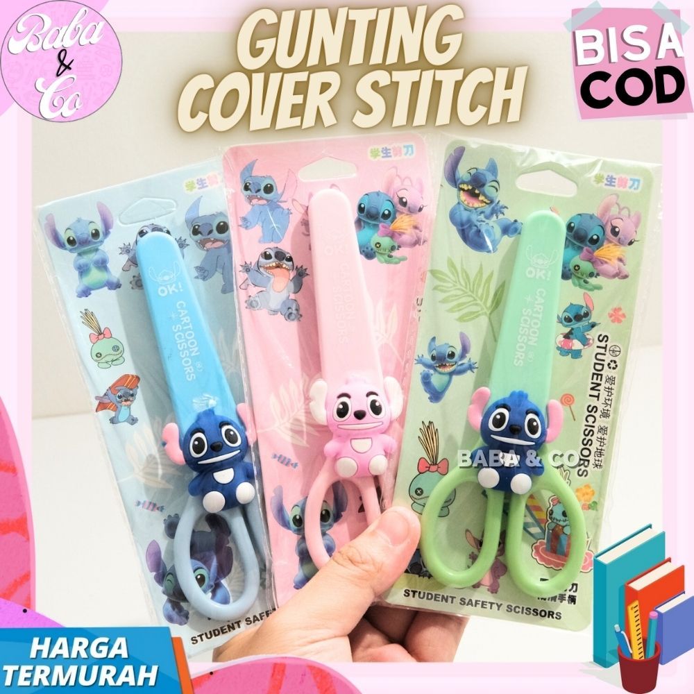 Jual GUNTING STITCH SERIES GUNTING KERTAS COVER STITCH BLUE UKURAN 5 ...