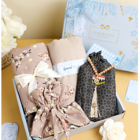 SORA MUKENA SET PREMIUM- Hampers Mukena, Kado Seserahan, Hadiah Idul Fitri, Gift Ulang Tahun Wisuda Pernikahan, 