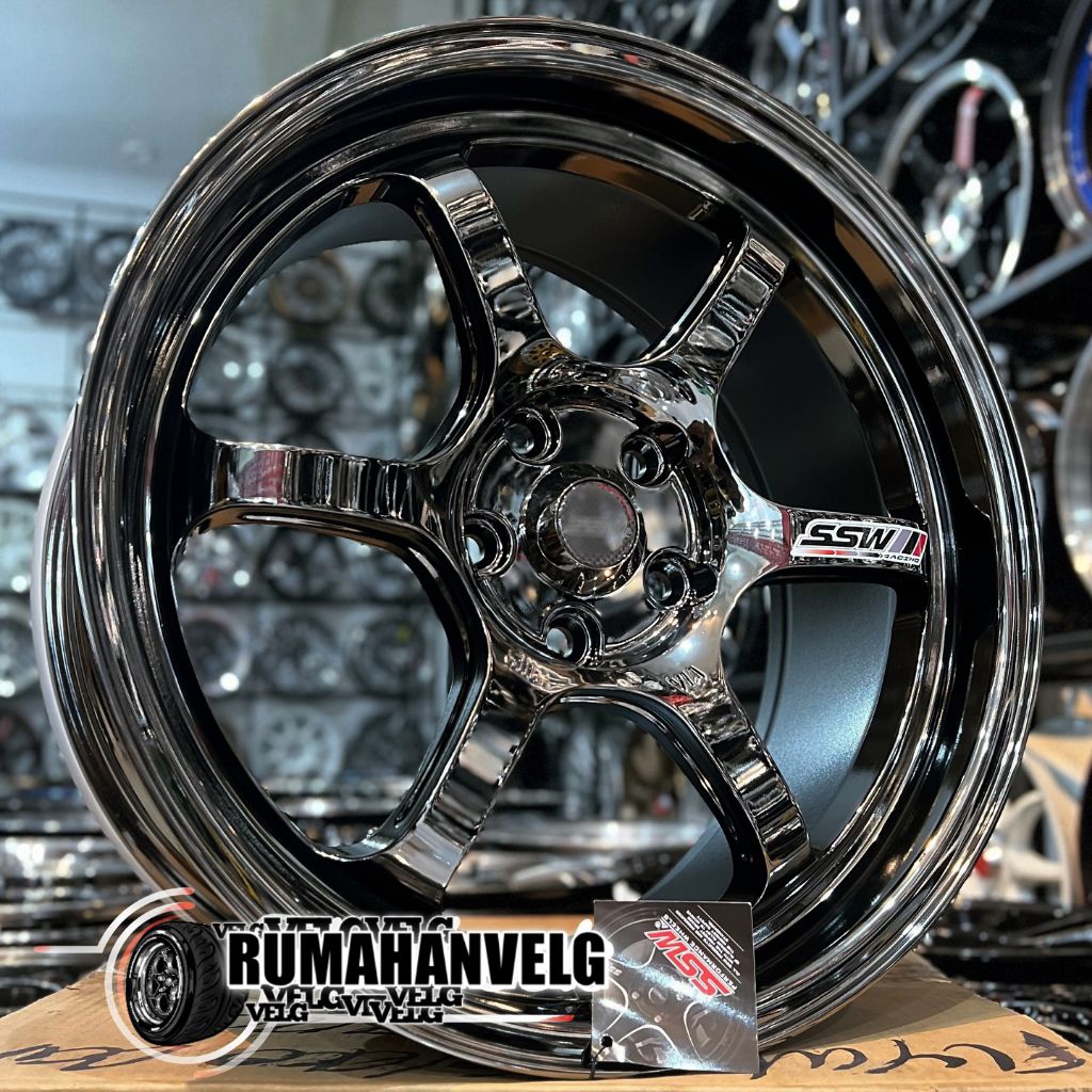 Jual velg racing SSR ORIGINAL SSW THAILAND R18 LEBAR 8,5 ET 42 velg ...