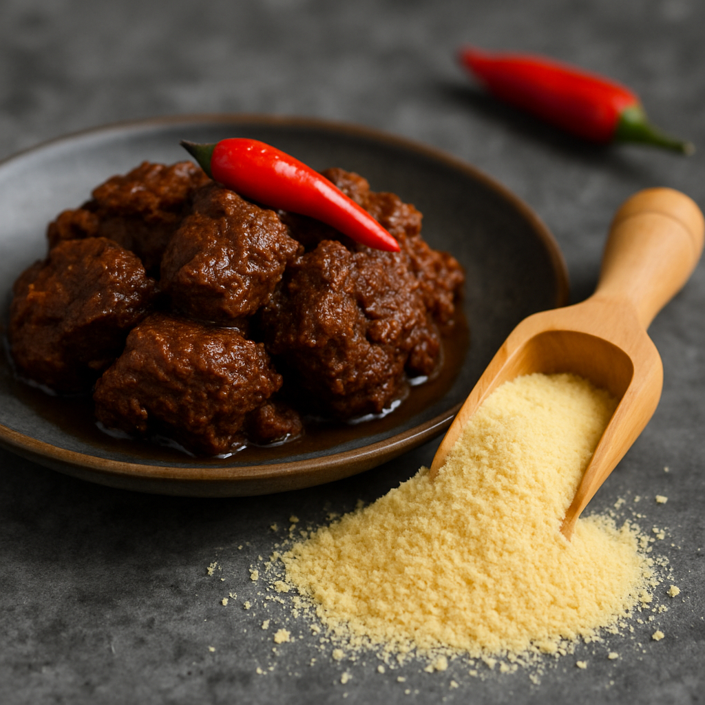 Jual Bubuk Tabur Instan Rasa Rendang Sapi Pedas 100 gram Bumbu Masak ...