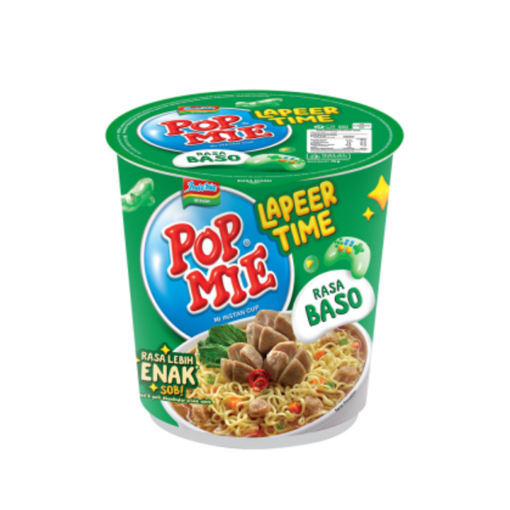 Jual Pop Mie Lapeer Time Mi Instan Cup Bakso 75 g | Shopee Indonesia