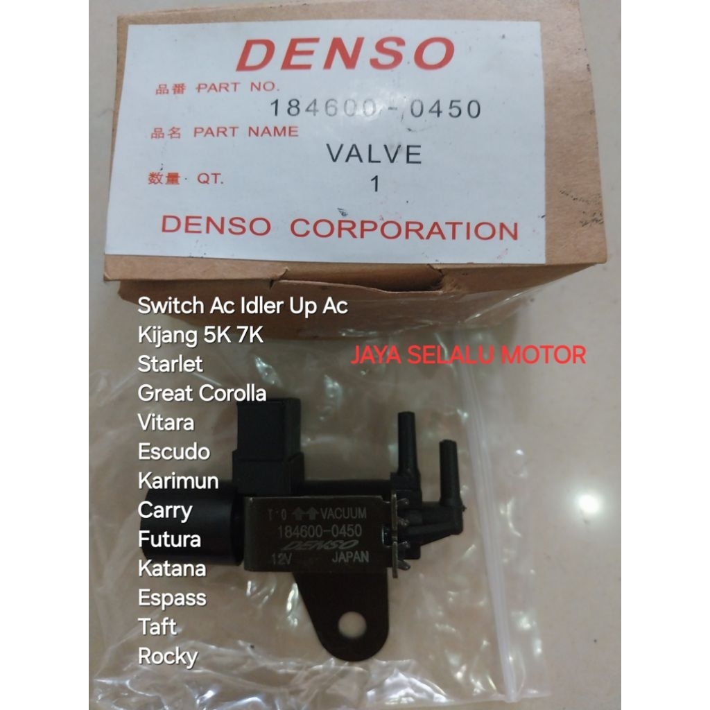 Jual Switch Ac Selenoid Vacum Ac Idel Idle Idler Up Ac Toyota Kijang 5K ...