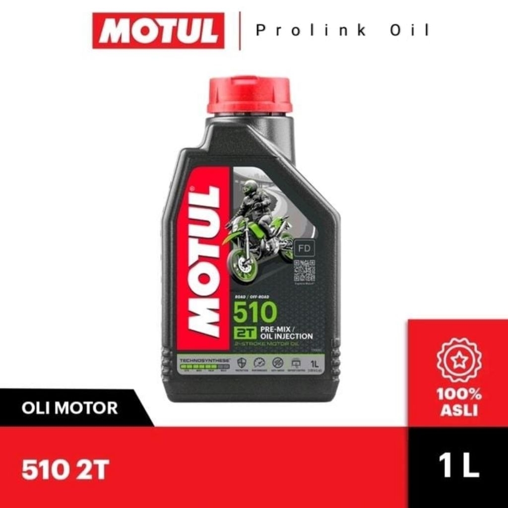 Jual Yougz Rezeky Oli Samping Motor 2T Motul 510 Kemasan Repack 100Ml ...