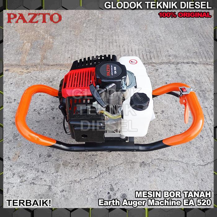Jual Pazto Mesin Bor Tanah Biopori Earth Auger Drill Bit EA 520 + Mata ...