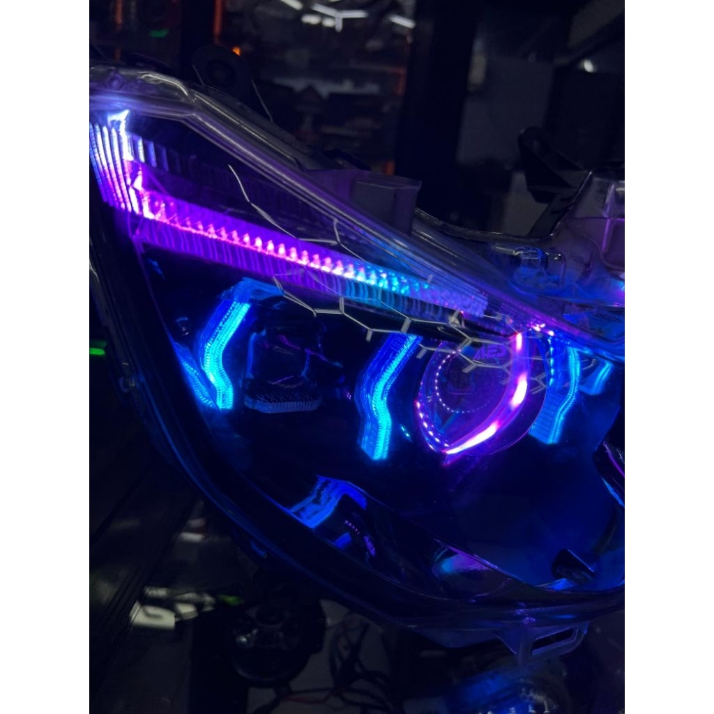 Jual NMAX OLD BILED AES TERBARU 3D RGB | Shopee Indonesia