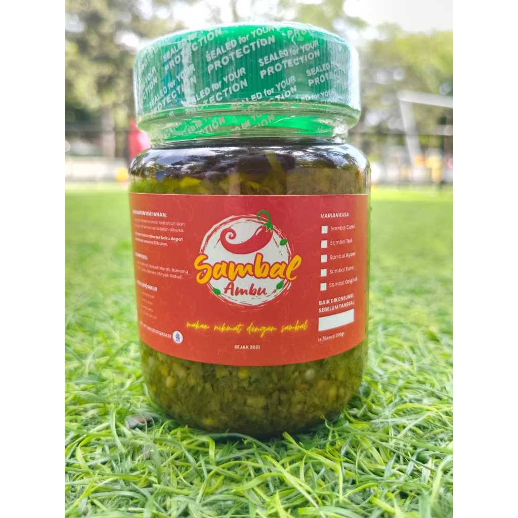 Jual SAMBAL IJO ORIGINAL / SAMBAL IJO CUMI KEMASAN BOTOL | Shopee Indonesia