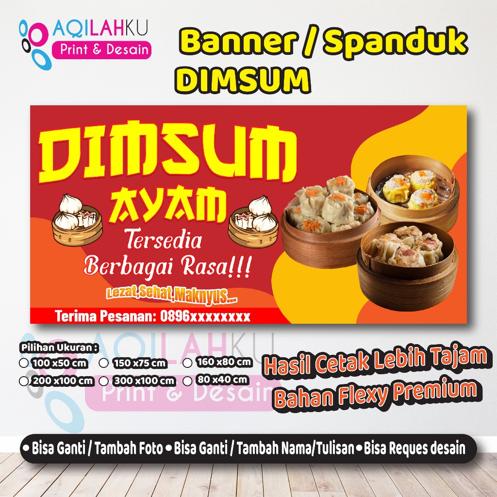 Jual Banner Dimsum Terlengkap & Harga Terbaru Juli 2026 | Shopee Indonesia