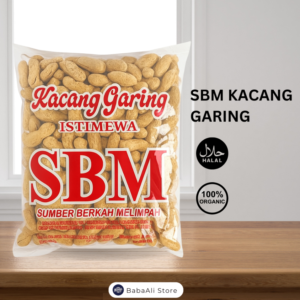 Jual BabaAli - SBM Kacang Kulit Renyah Asli 250GR, Camilan Tradisional ...