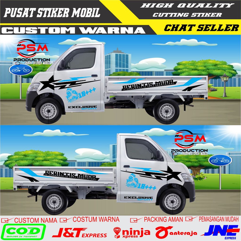 Jual NEW PROMO STIKER STICKER MOBIL APV Mega Carry Apv Terbaru | Shopee ...