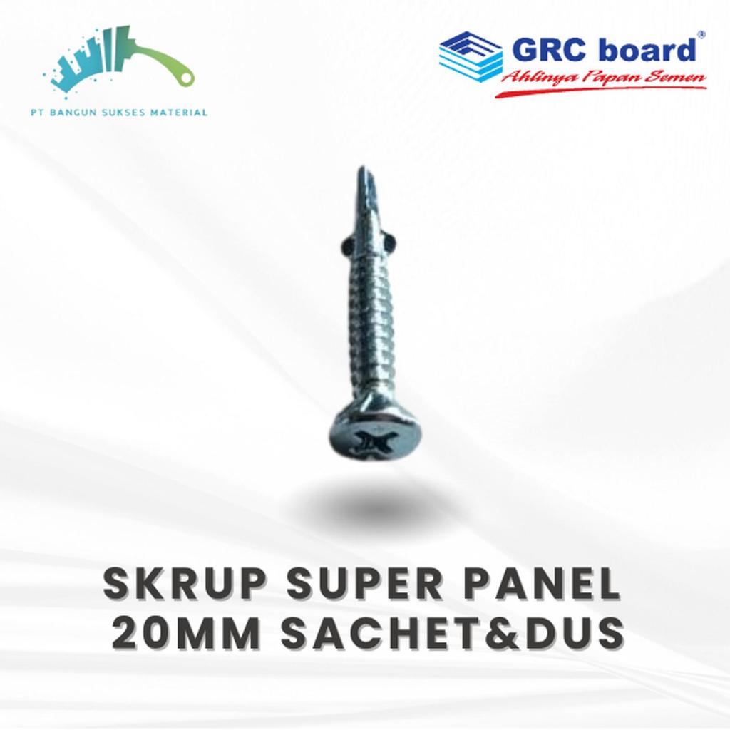 Jual Skrup GRC Super Panel 20mm by GRC BOARD Sachet 100 Pcs - Sekrup ...