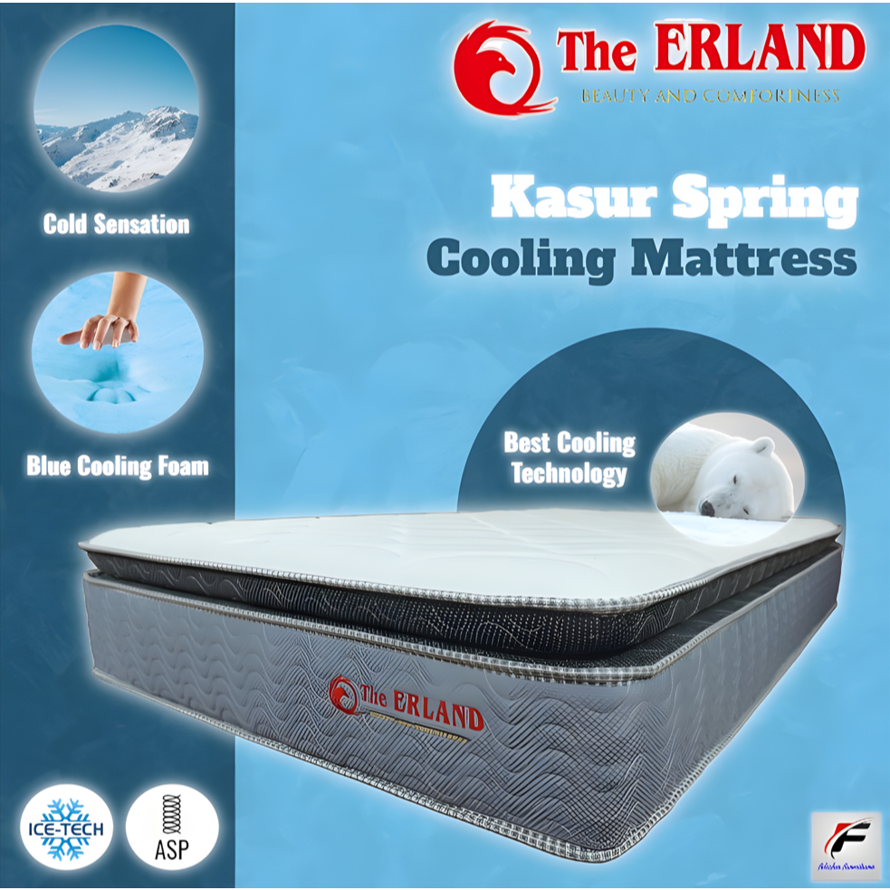 Jual The Erland Kasur In Box Spring bed Cooling Edition Tebal 27 cm ...
