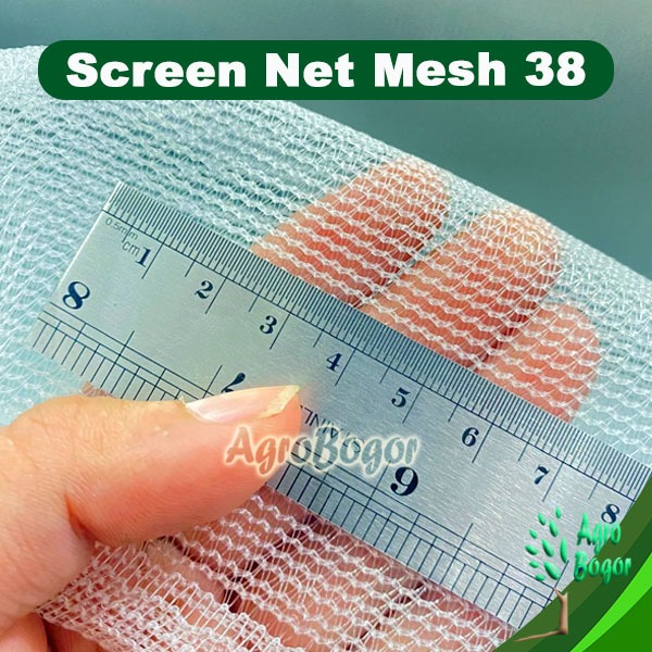 Jual Screen Net Mesh 36 Mesh 38 Mesh 66 Lebar 3 meter, Insect Net ...