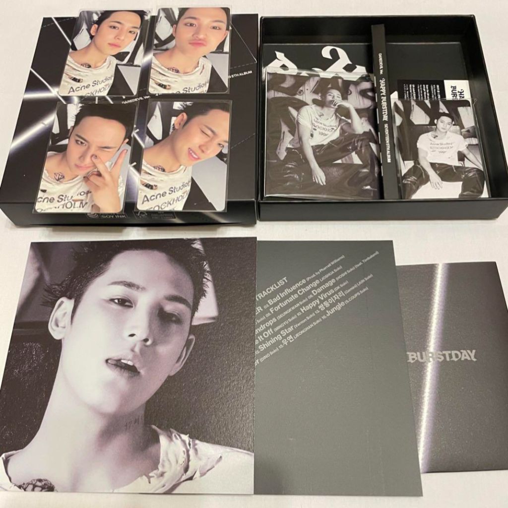 セブチHAPPYBURSTDAY devil ディノ　ミンハオ Jual [ READY INA || FREE PC/MERCH OFFICIAL ] SEVENTEEN ALBUM