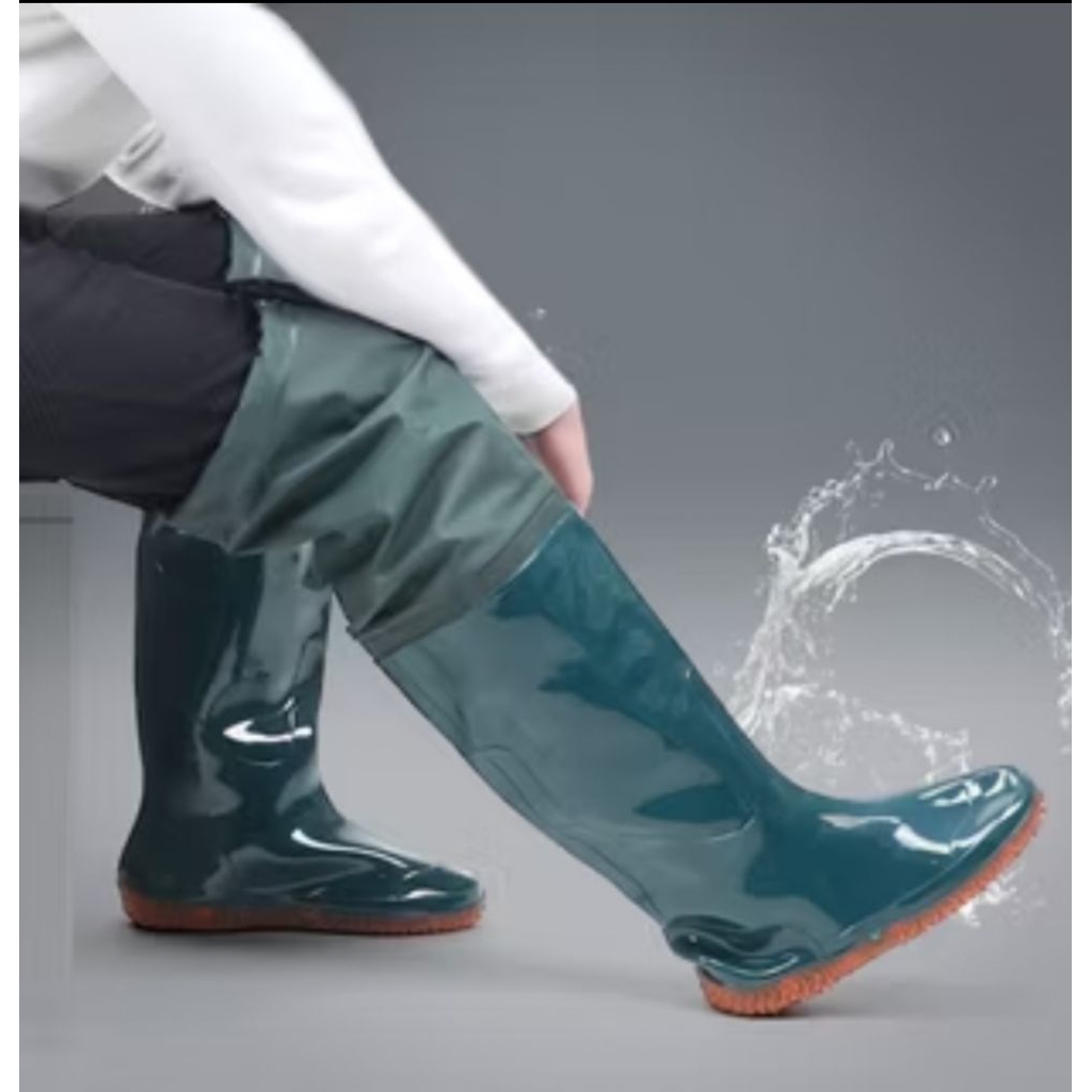 Jual SEPATU BOOT KARET PVC SAWAH TANI MANCING 60 cm | Shopee Indonesia