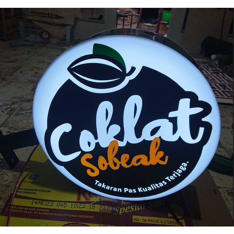 Jual NEON BOX / NEON BOX 2 SISI / NEON BOX BULAT / NEON BOX KOTAK ...