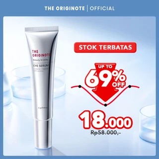 The Originote Eye Serum - Eye Treatment Eye Cream untuk Mencerahkan dan Mengencangkan Area Mata Mengurangi Kantung Mata Penghilang Mata Panda Kantung Mata Cream Treatment Eye Cream Eye Serum dengan Caffeine Peptides