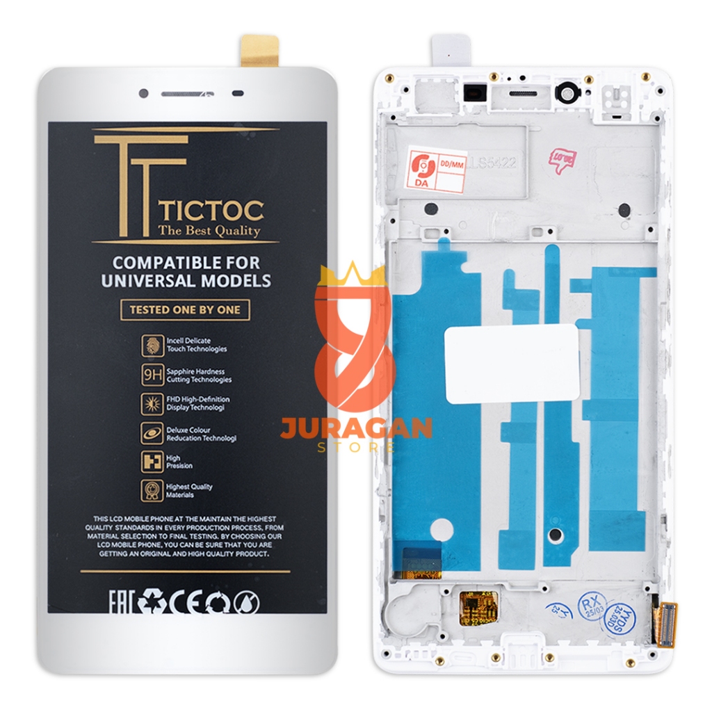 Jual LCD TOUCHSCREEN OPPO R7S R7SF COMPLETE 1SET ORIGINAL PLUS FRAME ...