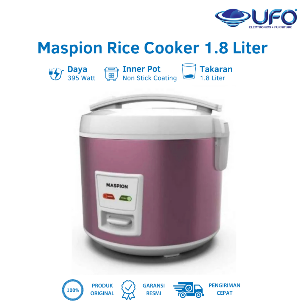 Jual Maspion Rice Cooker Magic com Anti Gores & Anti Lengket Kapasitas ...