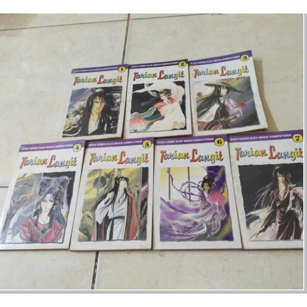 Jual Komik Hye Rin Kim - Tarian Langit 1-7 (End) | Shopee Indonesia