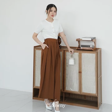 Clouwny Yuni Culottes Pants Premium Linen