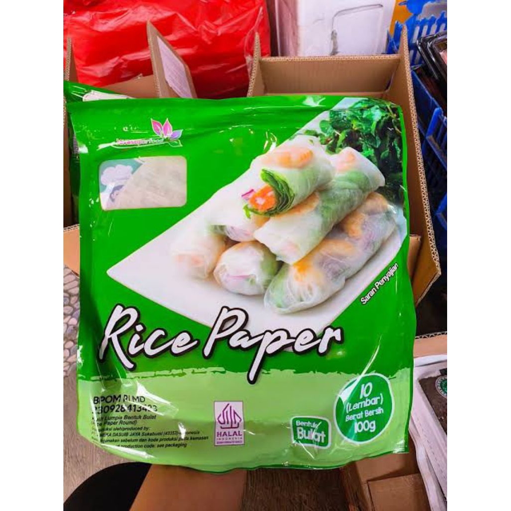 Jual Rice Paper izi 10 Lembar (Frozen Food) | Shopee Indonesia