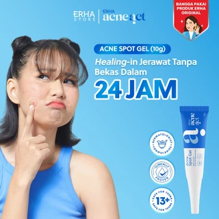ERHA Acneact Acne Spot Gel 10g - Gel Totol Jerawat | Acne Treatment | Salicylic Acid Niacinamide