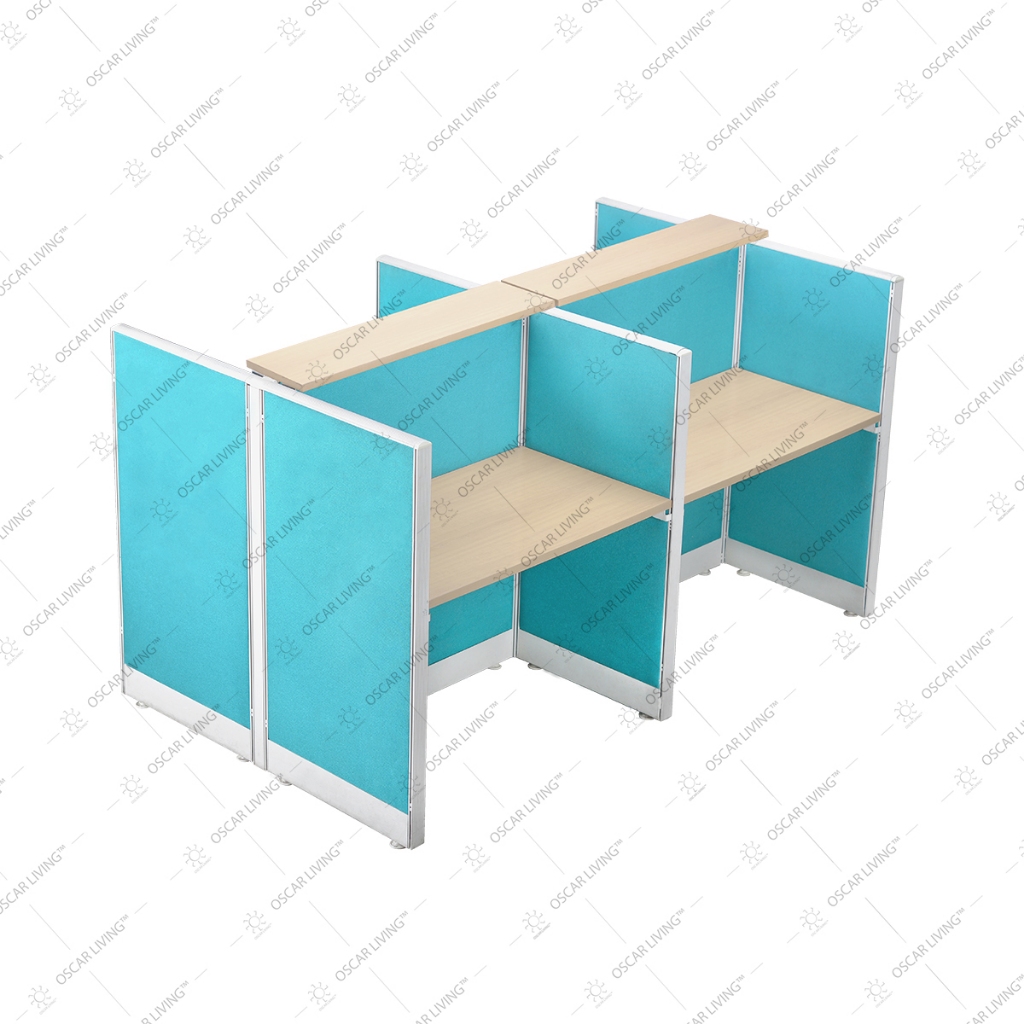 Jual Meja Partisi Harold Evolux Top Beech 4Way dan Ambalan | 100 ...