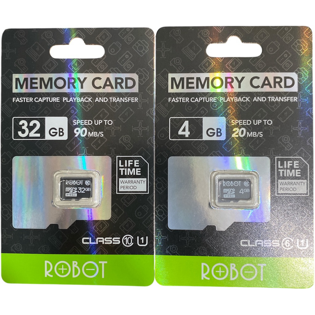 Jual ROBOT MEMORI CARD 4GB MICRO SD CLASS 6 ORIGINAL 100% | Shopee ...