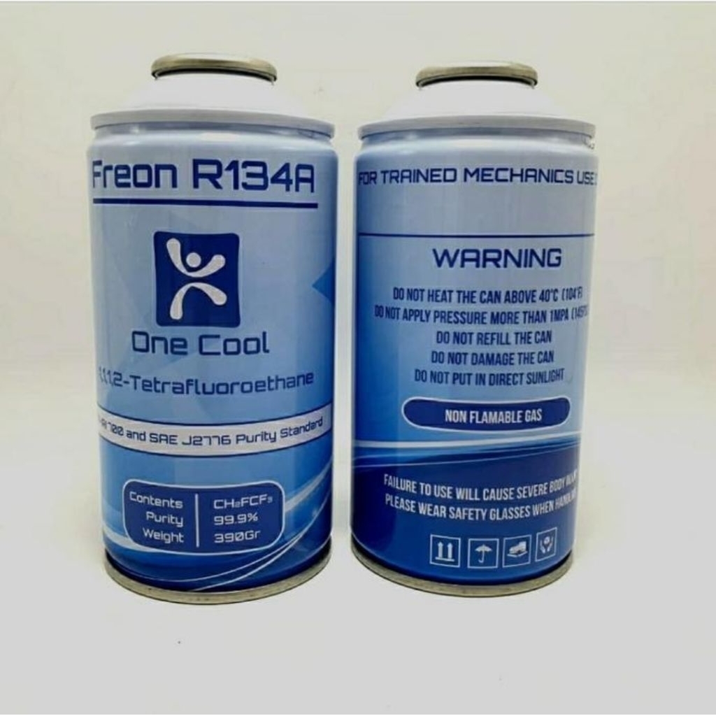 Jual Freon Kaleng R134a 390gr One Cool - Berkualitas | Shopee Indonesia