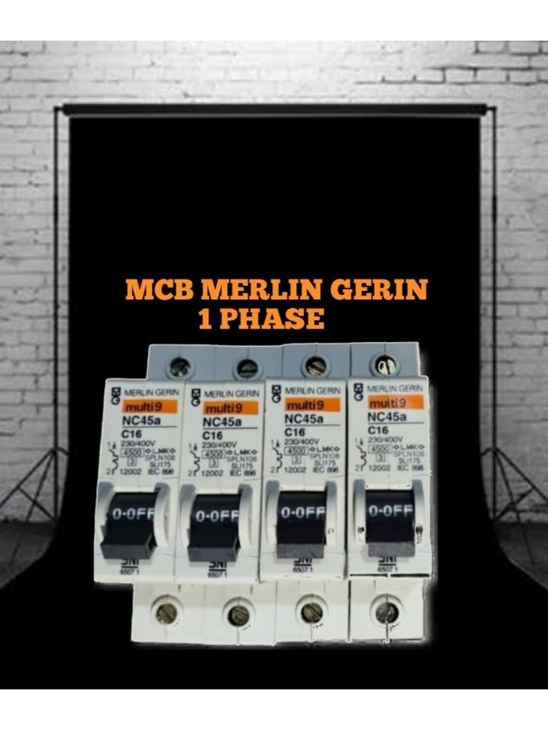 Jual MCB MERLIN GERIN 1 PHASE | Shopee Indonesia
