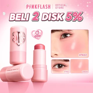 PINKFLASH Multi-Use Watery Blush Stick Healthy and Rosy Cream Blushon Cream 6 Shades