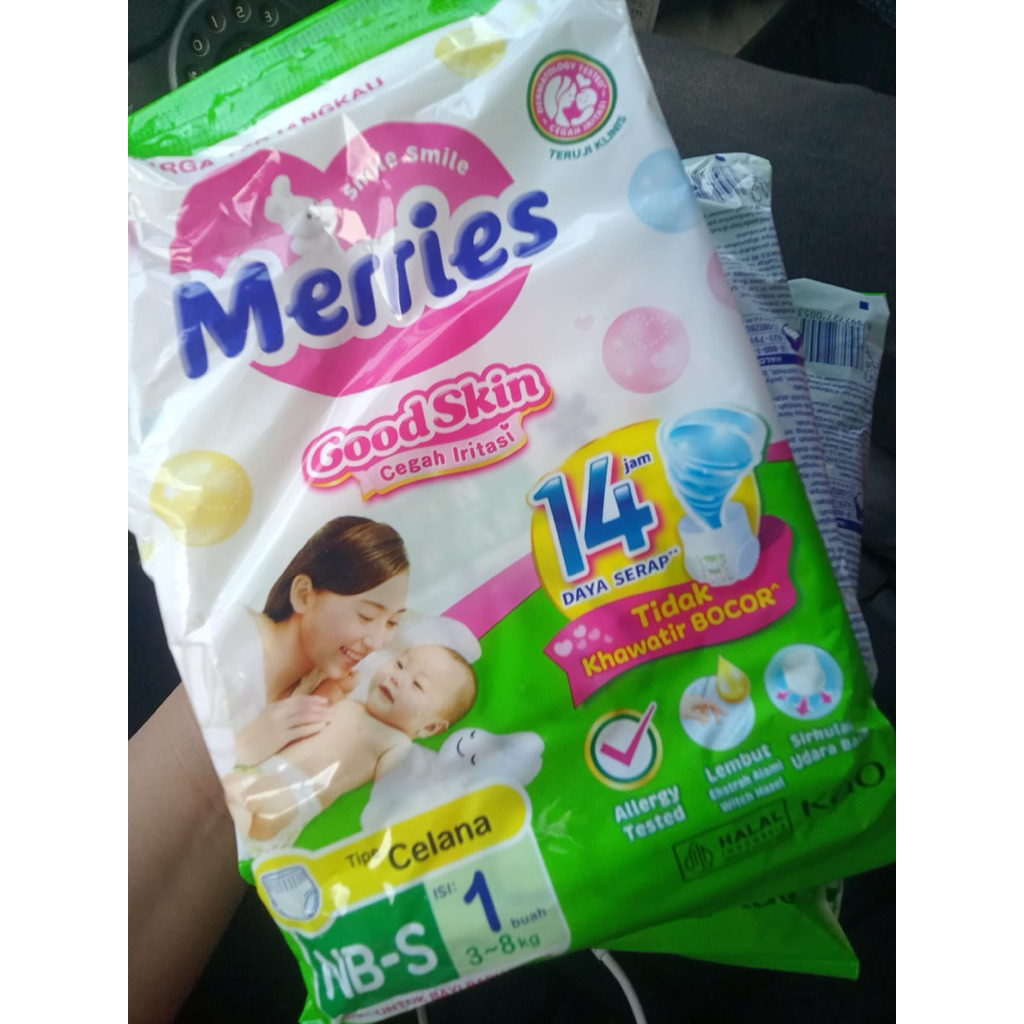 Jual Merries Renceng NB-S, M, L, XL Isi 6 Sachet | Shopee Indonesia