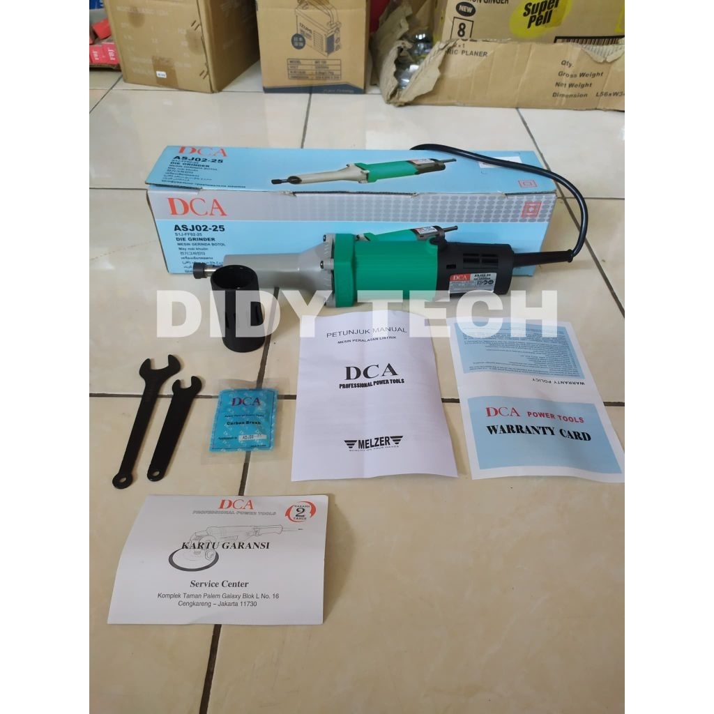 Jual MESIN GRENDA TUNER 6mm PANJANG DCA ASJ02-25 | Shopee Indonesia