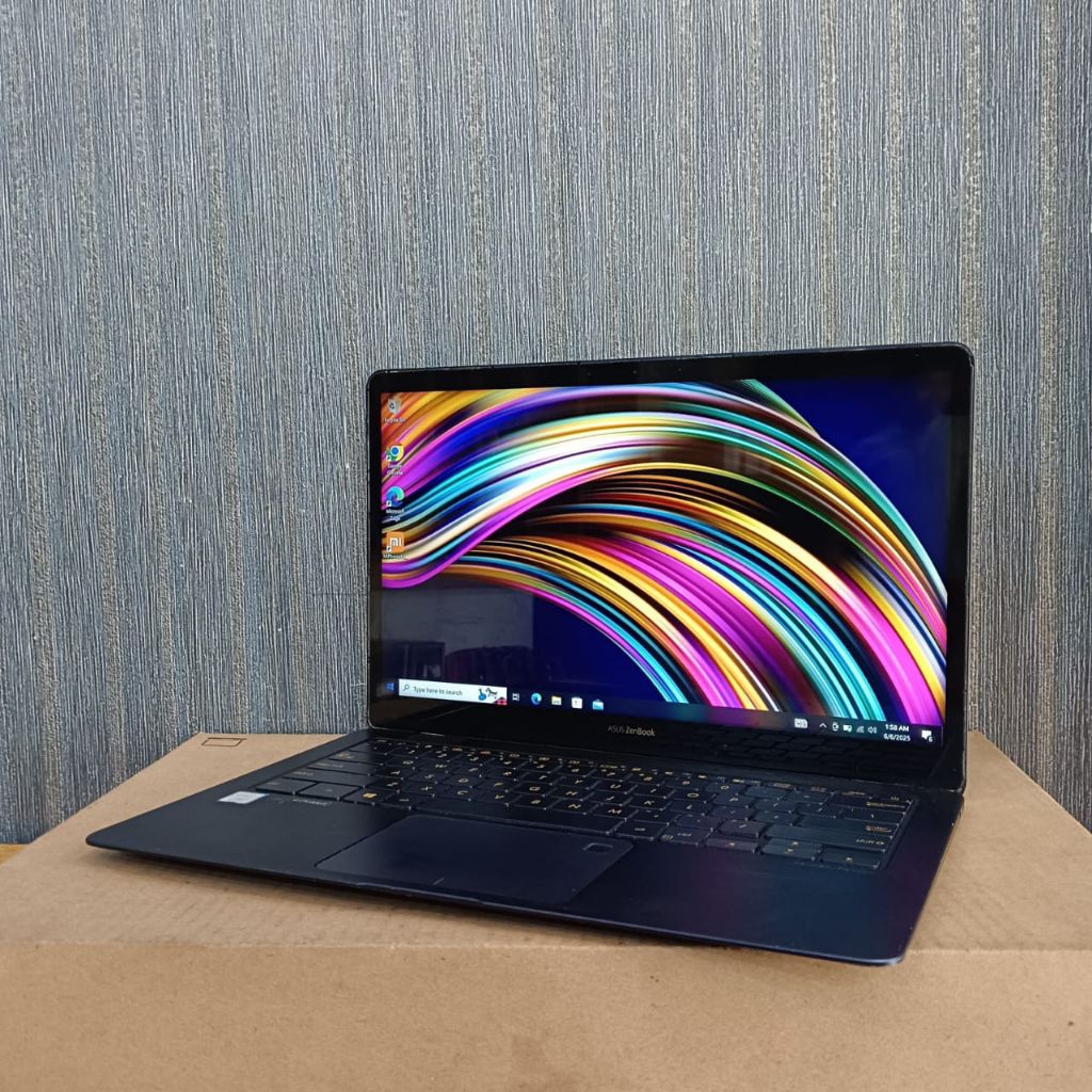 Jual Asus Zenbook UX490UAR, Core i7-8500U Gen 8Th Ram 16Gb/SSD