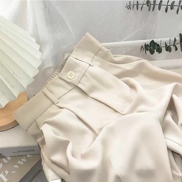ARAJIWA Celana Kantor Wanita Petite Kulot Highwaist Anti Kusut Flowy Premium