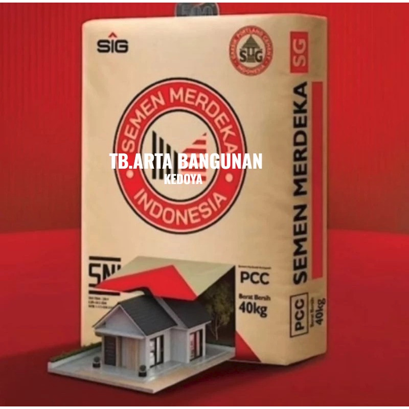 Jual Semen PCC Merdeka - 40 kg ( Zak ) | Shopee Indonesia