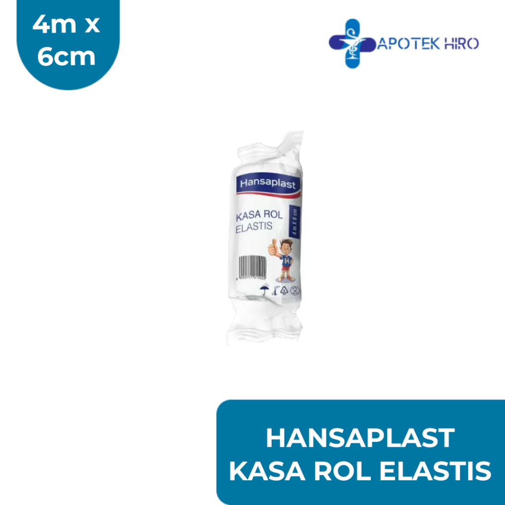 Jual HANSAPLAST KASA ROL ELASTIS - 4M X 6 CM | PERBAN ELASTIS UNTUK ...