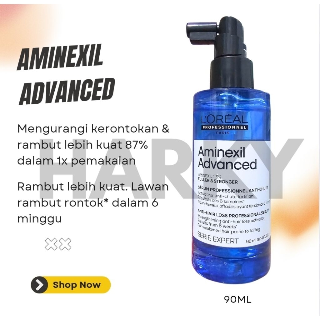 Jual LOREAL SERIE EXPERT AMINEXIL ADVANCED 90ML BOTOL Untuk Rambut ...