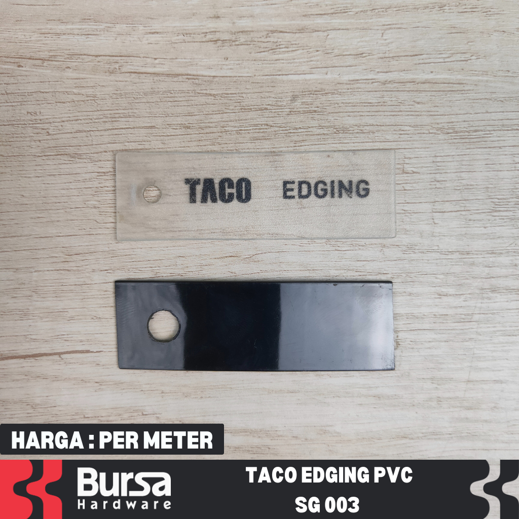 Jual Taco Edging Pvc SG 003 22mm & 42mm Harga Per Meter | Shopee Indonesia