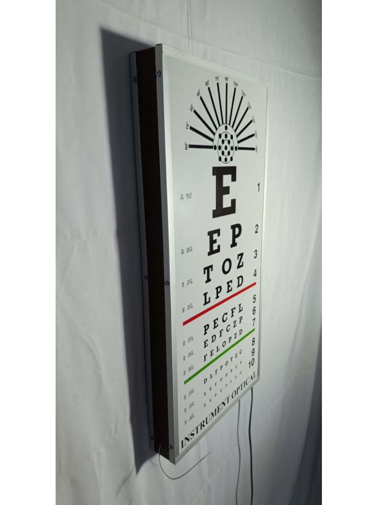Jual Snellen chart elektrik / alat periksa mata / optotip manual ...