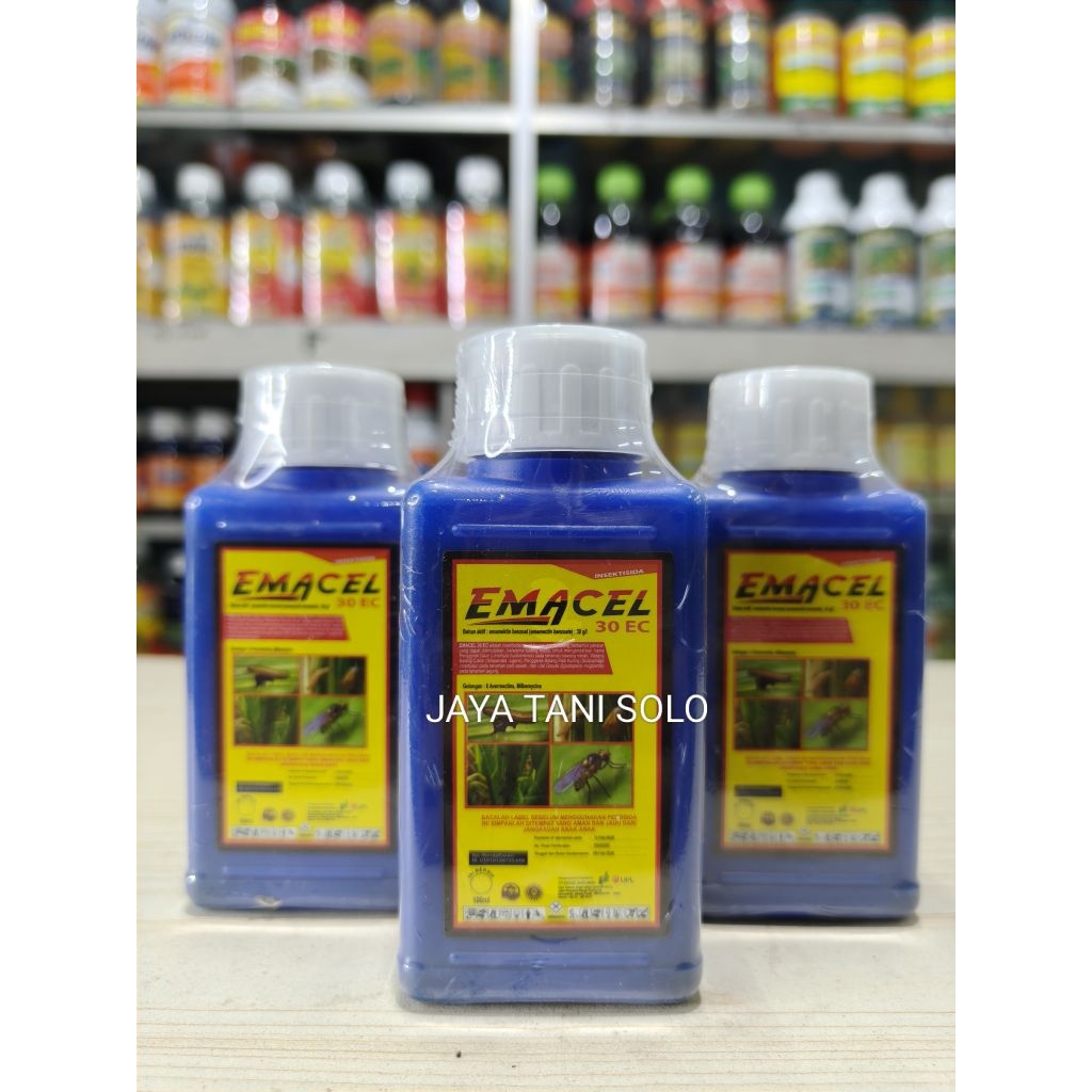 Jual Emacel 30EC - 100ml Insektisida Kontak Lambung Anti Ulat | Shopee ...